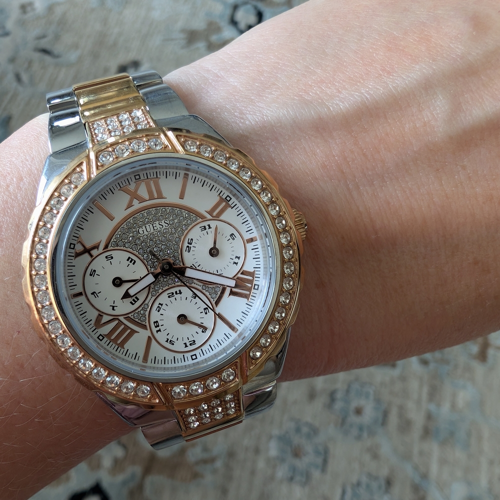 Guess Elegant Two-Tone Women's Watch